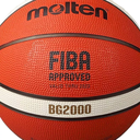 Balón de baloncesto Molten B5G2000 #5 hule natural (Prueba)