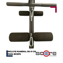 Banca multiposición con soporte para bíceps y pierna Wod Pro