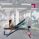 Banca multiposición con soporte para bíceps y pierna Wod Pro