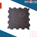 Piso de caucho 15 mm rompecabezas 3 m²