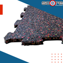 Piso de caucho 15 mm rompecabezas 3 m²