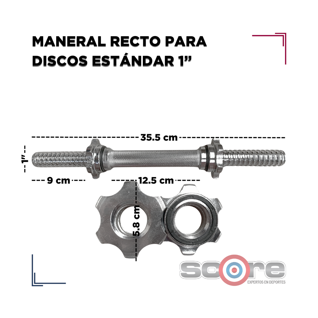 Barra Z sin bujes Wod Pro