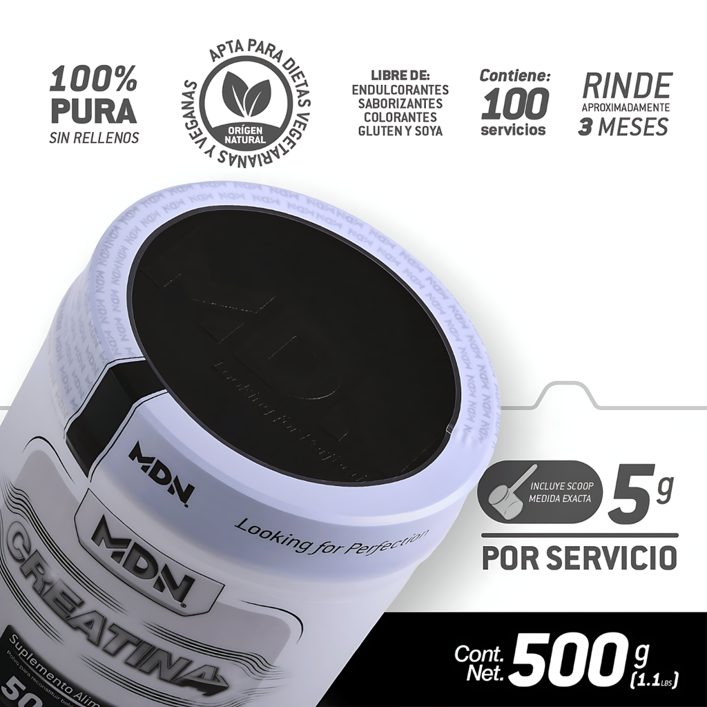 Ganador de masa magra Creatina MDN