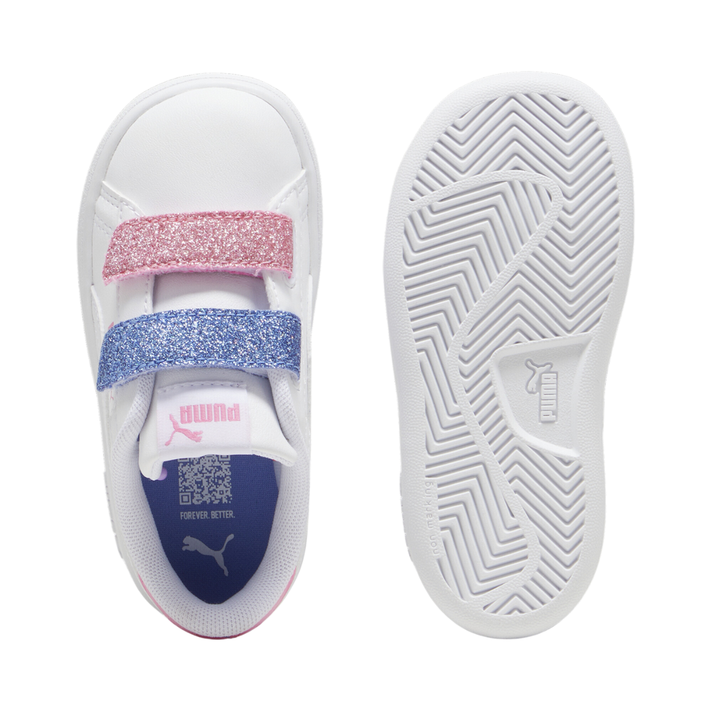 Tenis Puma Smash 3.0 L Glitter infantil