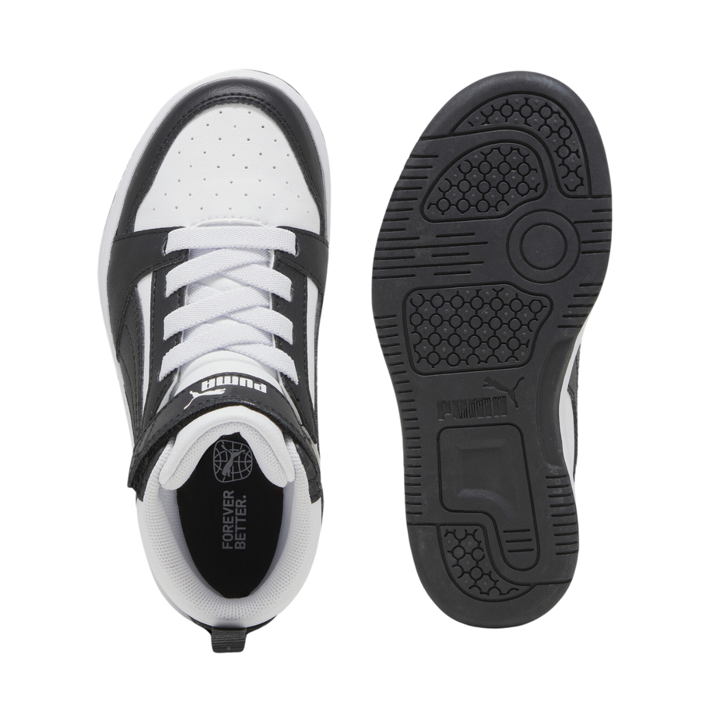 Tenis Puma Rebound V6 Mid para preescolar