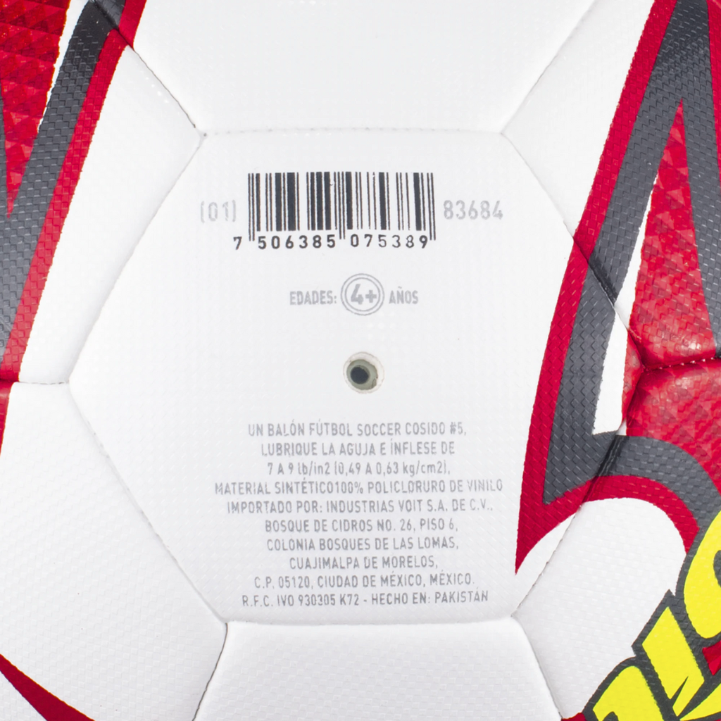 ​​​​​​Balón de fútbol Voit Shuriken #5 Hybrid Tech