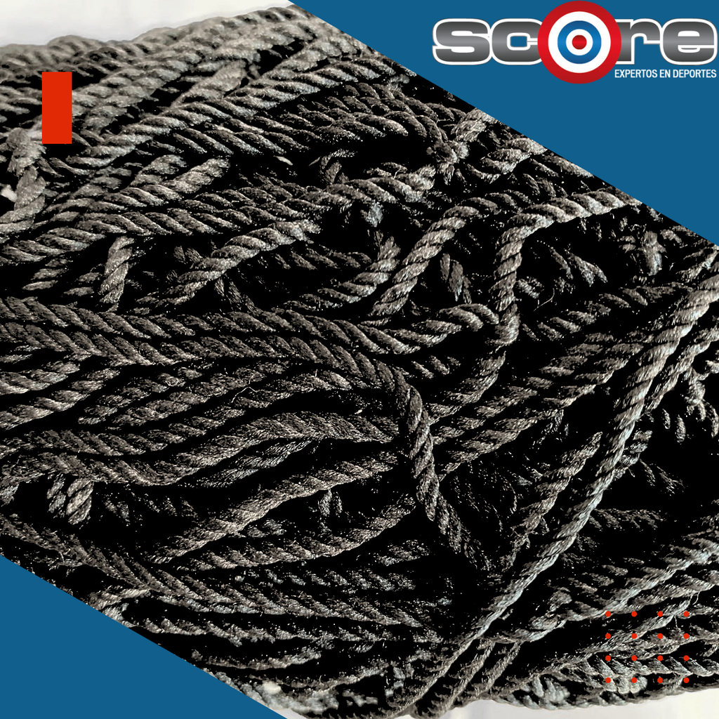 Red de voleibol con malla embreada y cable de acero 1111
