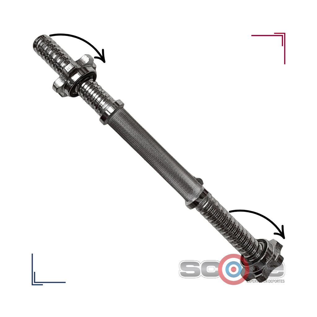 Maneral recto para discos estándar de 1”