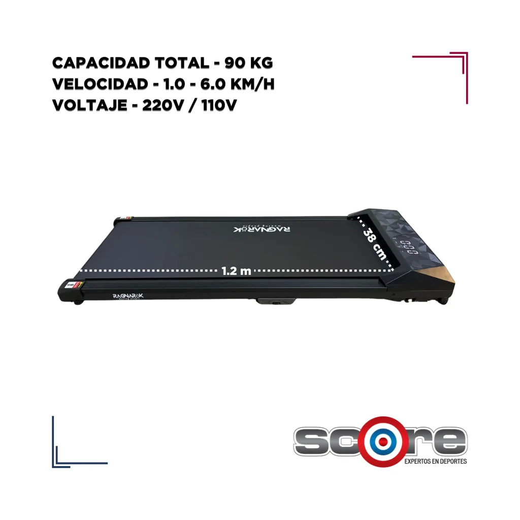 Caminadora walking pad 3807W caminar RagnaRök