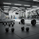 Piso de caucho 15 mm Wod Pro 1m²