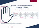 Guantes Portero Buffon Spider Infantil