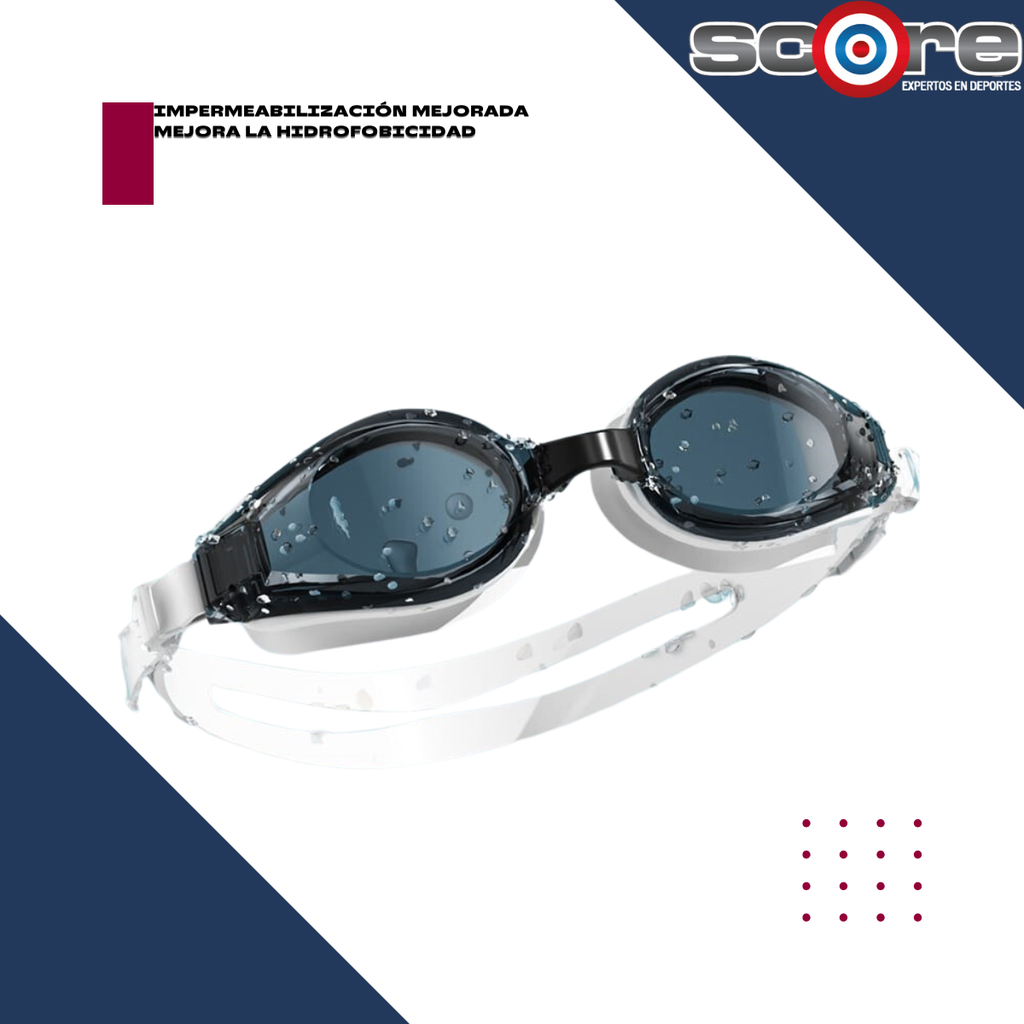 Kit de natación goggles y gorra Vela para adulto