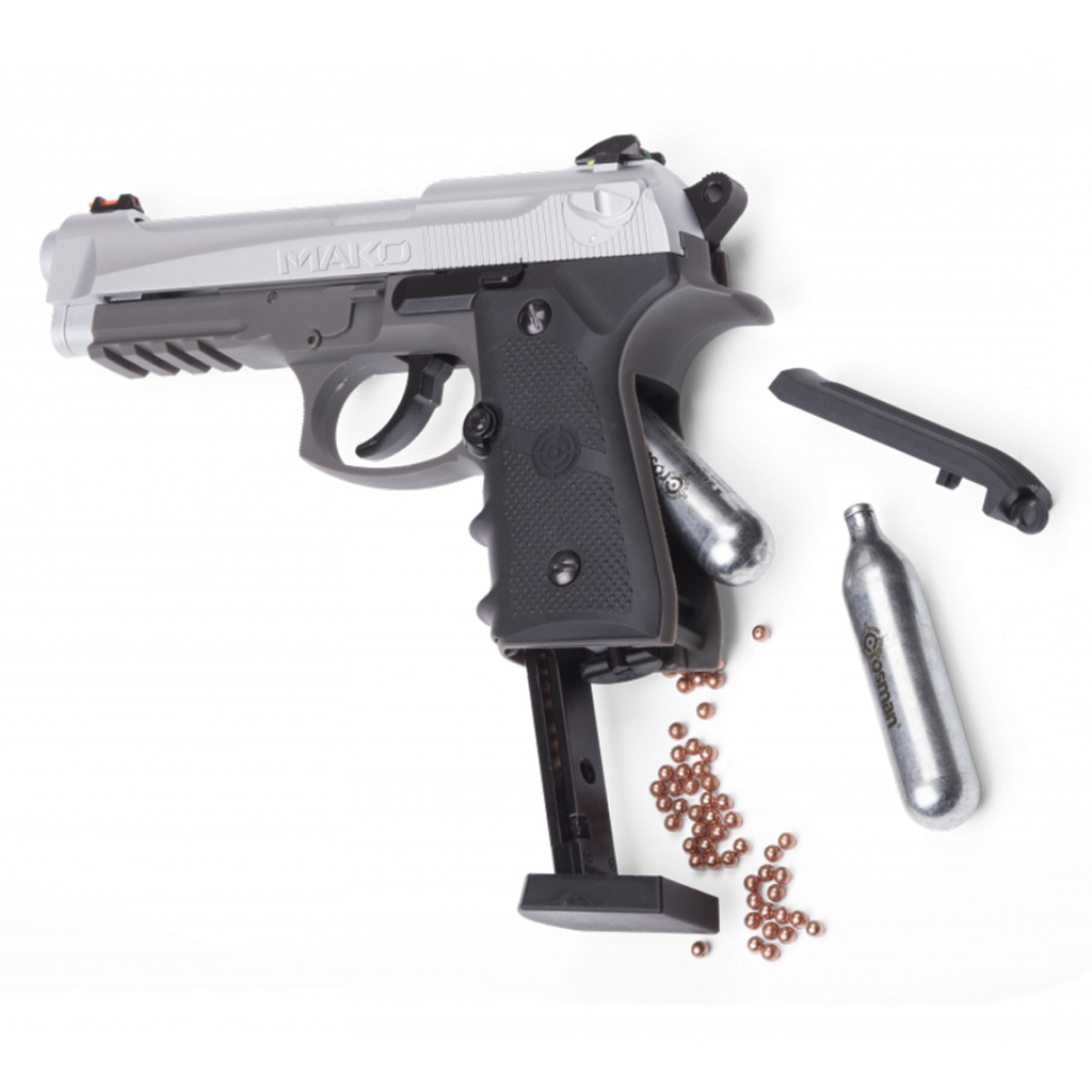 Pistola deportiva CO2 Mendoza Sports Mako Cal. 4.5mm