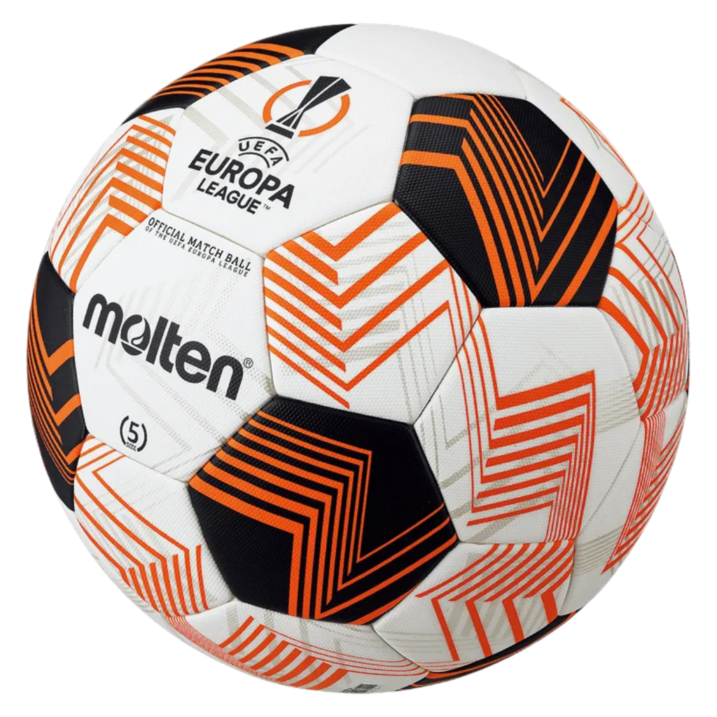 Balón de fútbol Molten F5U1000-34 #5 piel sintética cosido a máquina