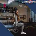 Par de discos estándar recubiertos 15 kg Wod Pro