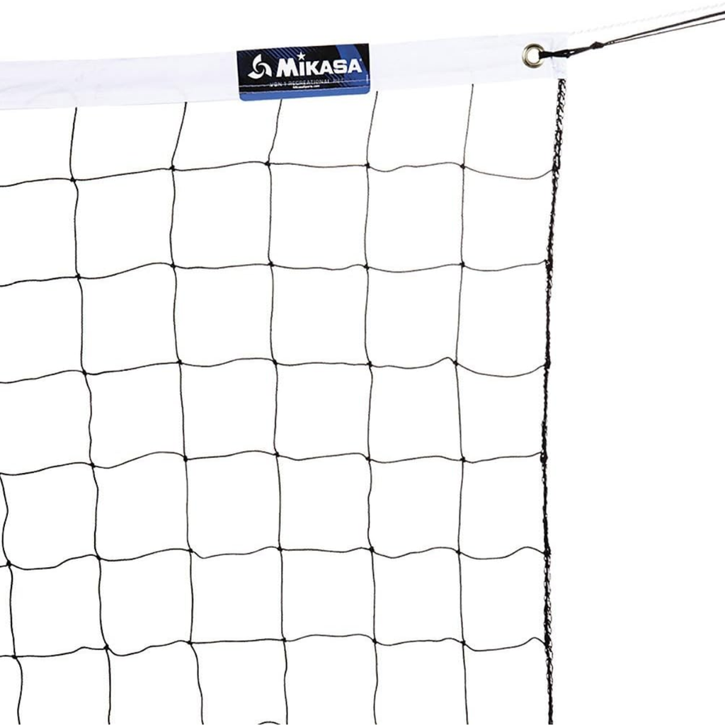 Red de voleibol Mikasa Sports VBN-1 cable de nylon 32x3"