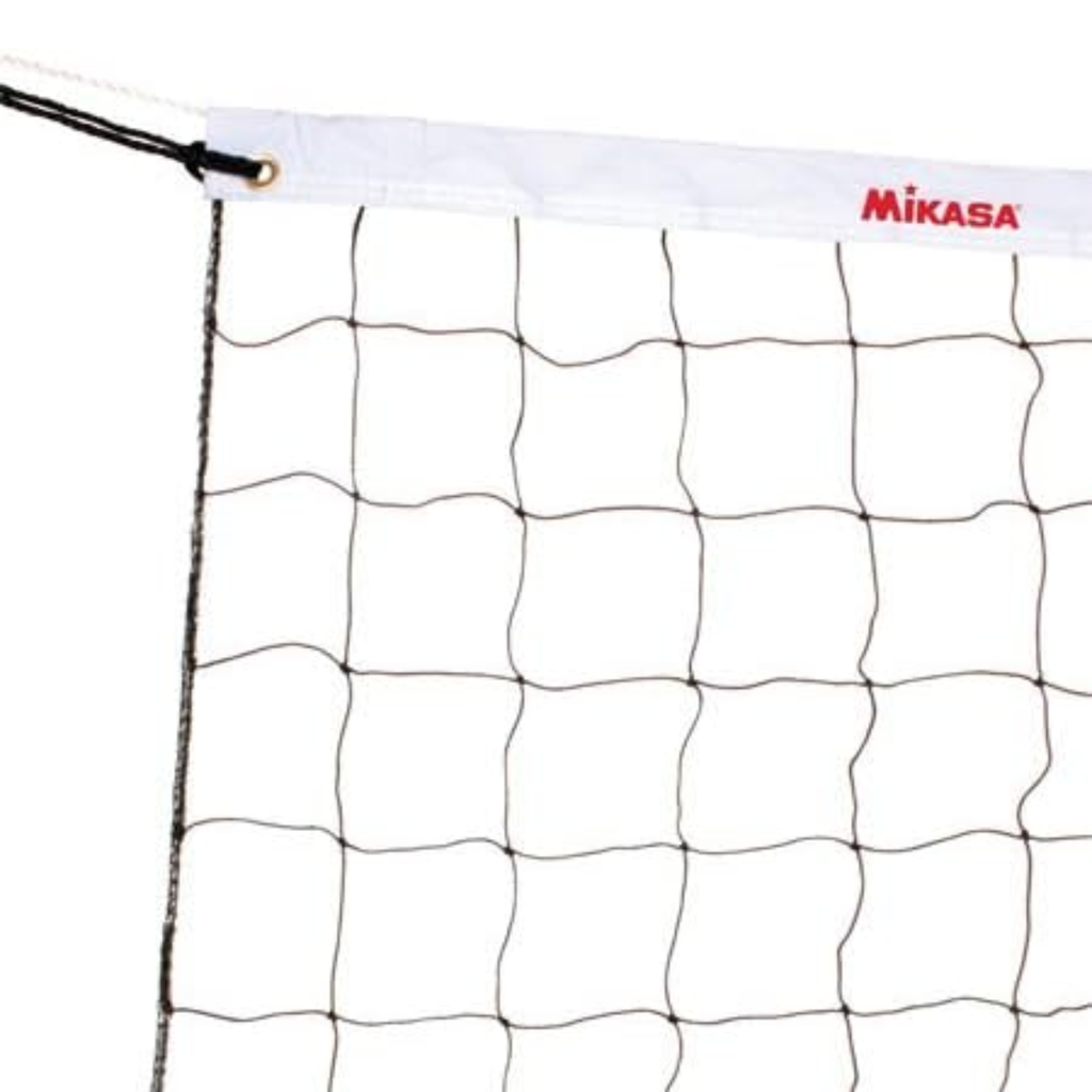 Red de voleibol Mikasa Sports VBN-1 cable de nylon 32x3"