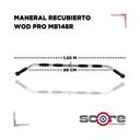 Maneral para pecho y espalda recubierto MB148R Wod Pro
