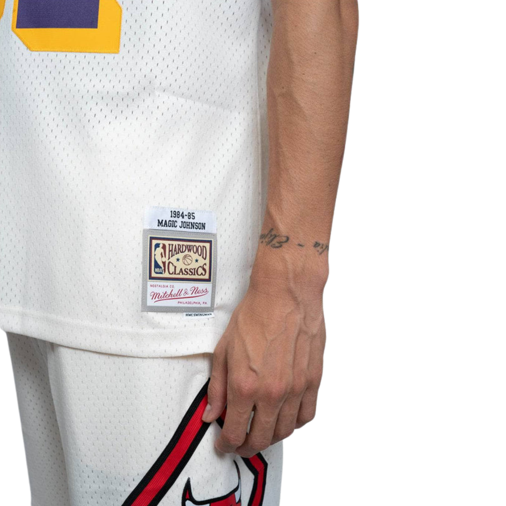 Jersey Mitchell & Ness NBA Los Angeles Lakers Team Color Swingman 1984 Magic Johnson