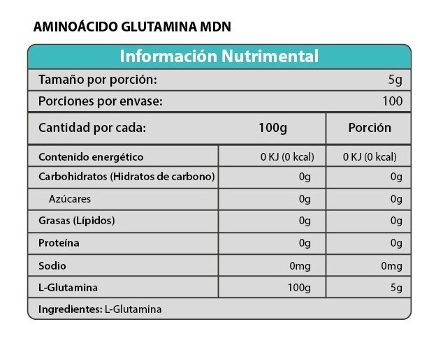 Glutamina MDN