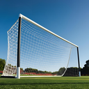 Par de redes de fútbol soccer RDR 832 No.15 hilo natural