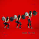 Barra Olímpica IronFit 2.2m 2" 20kg sin bujes