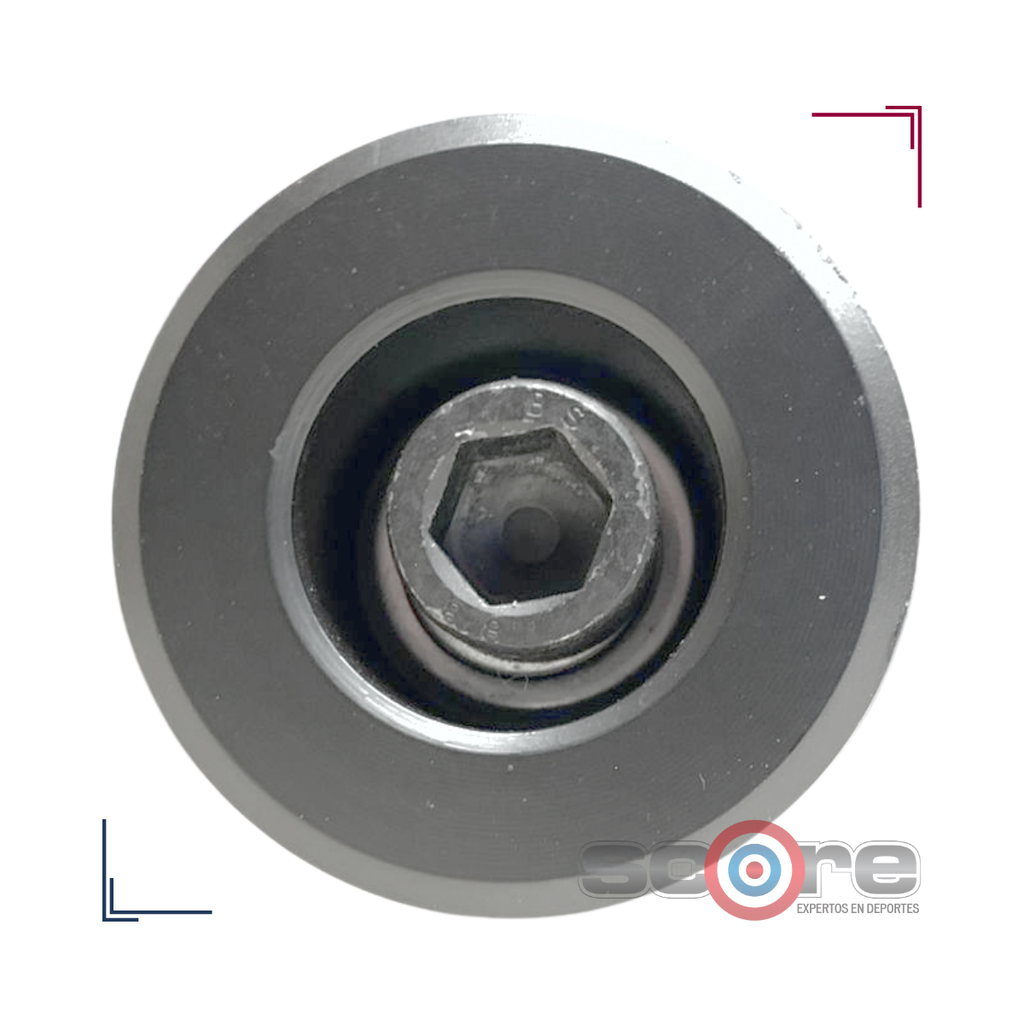 Barra Olímpica IronFit 2.2m 2" 20kg sin bujes