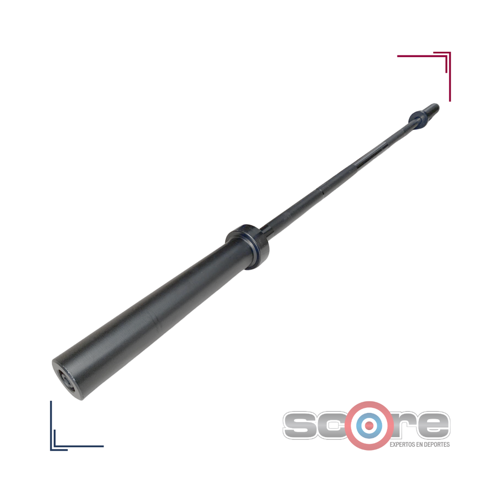 Barra Olímpica IronFit 2.2m 2" 20kg sin bujes