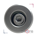 Barra Semi-olímpica IronFit 1.8m 11.8kg Sin Bujes