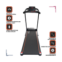 Caminadora Ragnarok RR8050 1.5HP Inclinación Automática