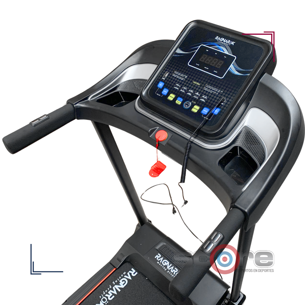 Caminadora Ragnarok RR8050 1.5HP Inclinación Automática
