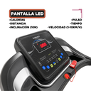 Caminadora Ragnarok RR8050 1.5HP Inclinación Automática