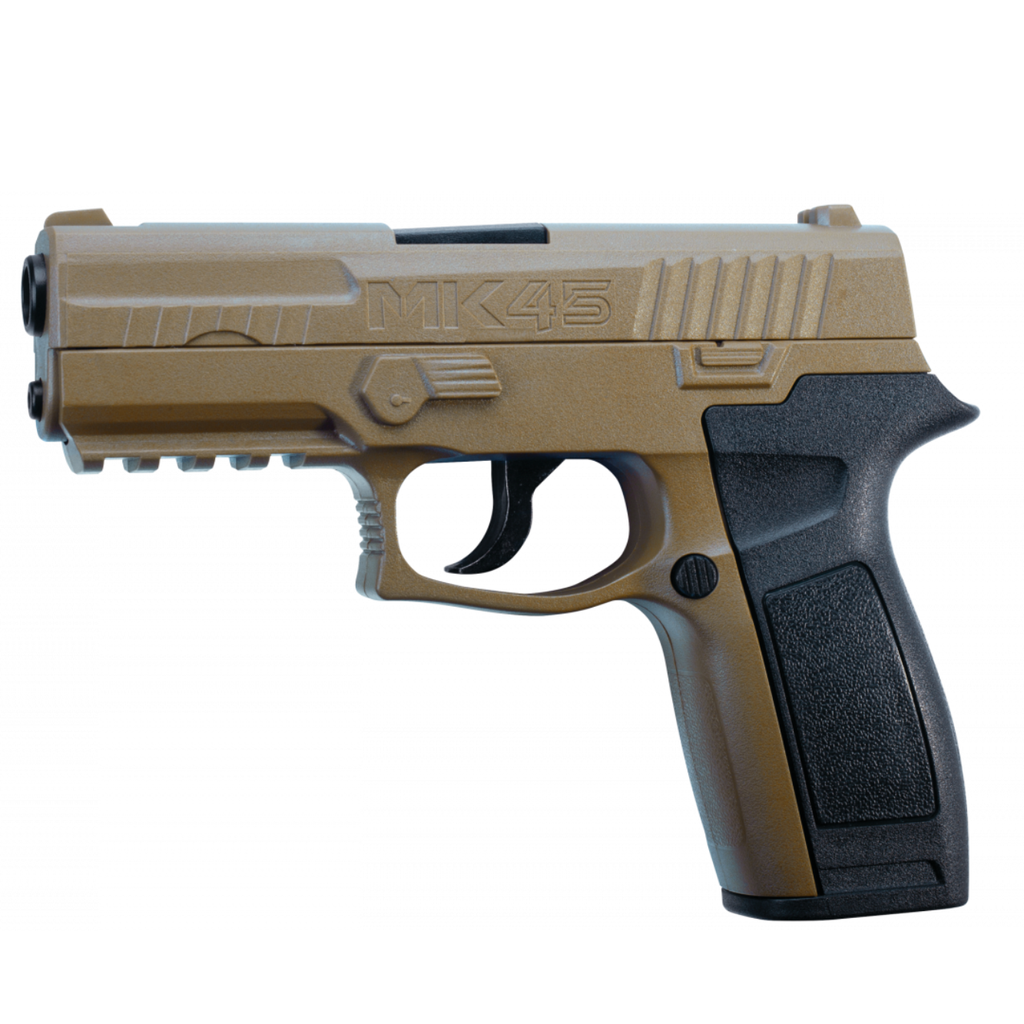 Pistola de CO2 Mendoza Sports Semiautomática Cargador de 18 Tiros MK45