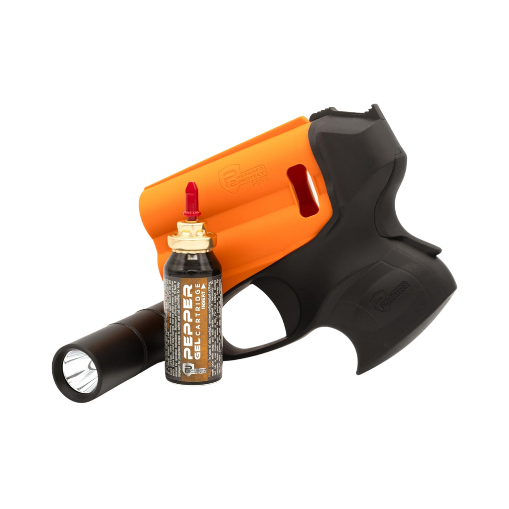 Pistola de Gas y Pimienta Gel P2P PGS II con Flash Natural Outdoors
