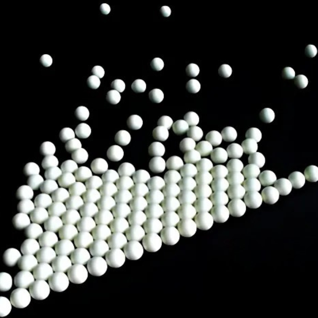Balas de Plástico Nakashi .12g 6mm 1,000 Piezas Natural Outdoors