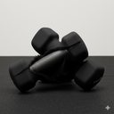 Par de Mancuernas Recubiertas de Neopreno IronFit 3 Libras