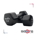 Par de Mancuernas Recubiertas de Neopreno IronFit 6 Libras