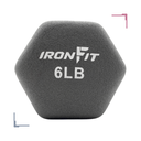 Par de Mancuernas Recubiertas de Neopreno IronFit 6 Libras