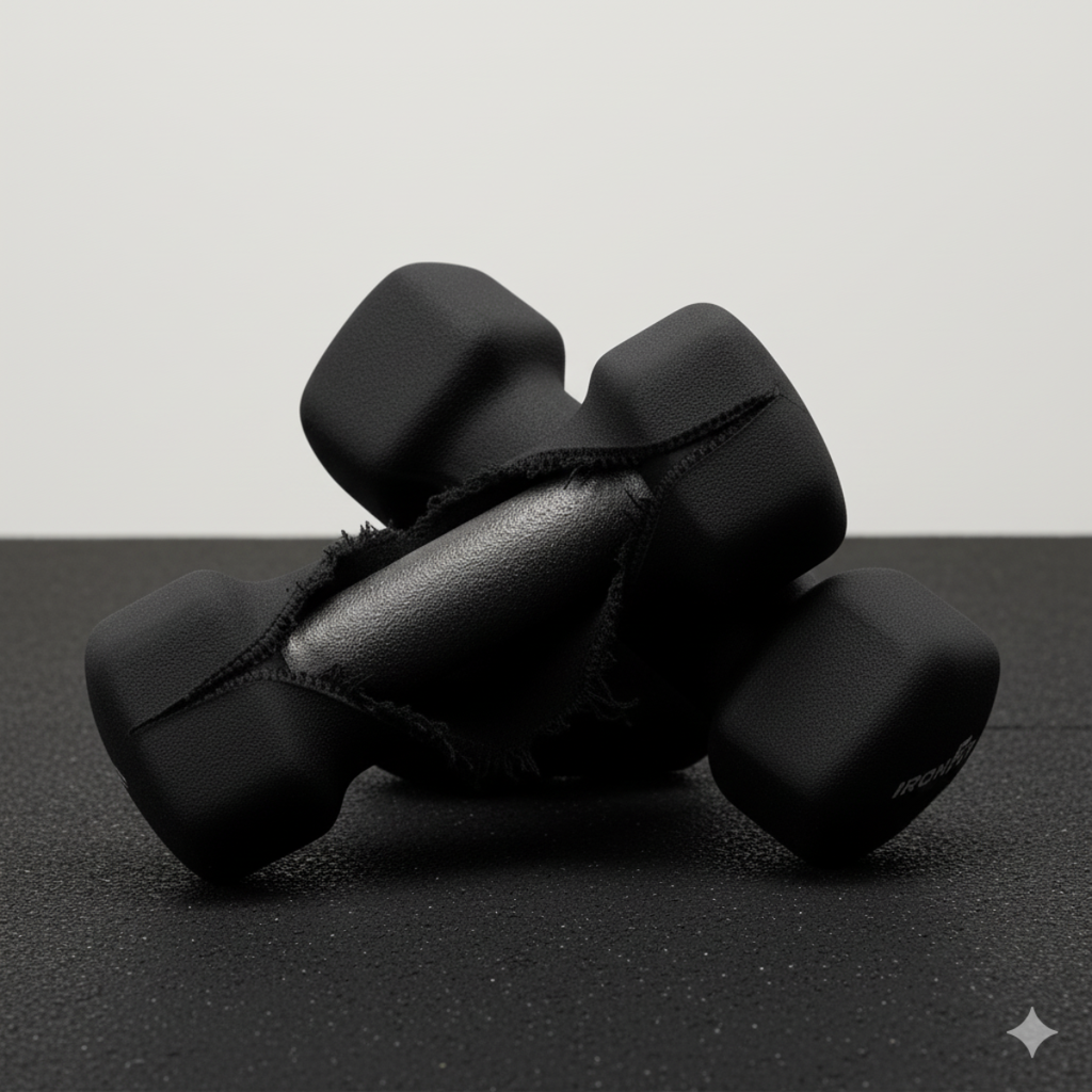 Par de Mancuernas Recubiertas de Neopreno IronFit 8 Libras