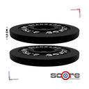 Par de Discos de Acero IronFit 1.5 kg