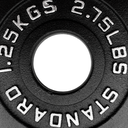 Par de Discos de Acero IronFit 1.5 kg