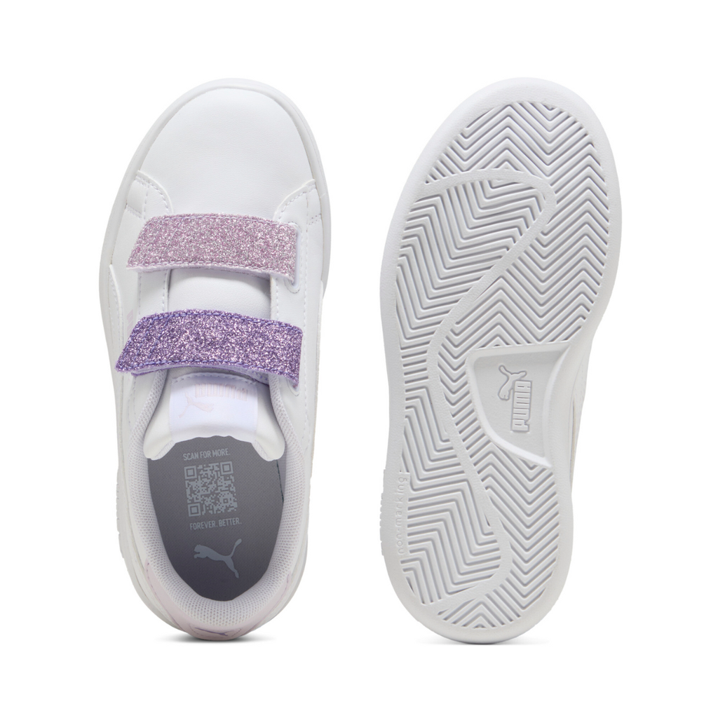 Tenis Puma Smash 3.0 Glitter Infantil