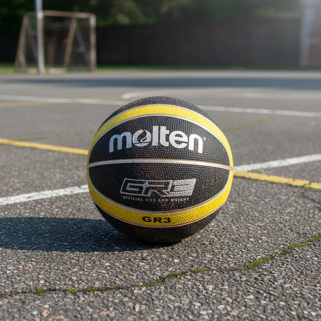 Balón de Baloncesto Molten BGR3 Giugiaro Hule Natural