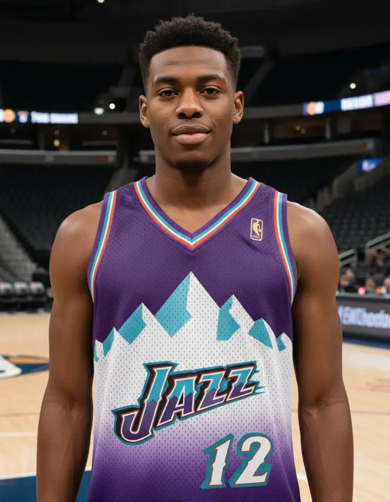 Jersey Mitchell & Ness NBA Jazz '96 John Stockton