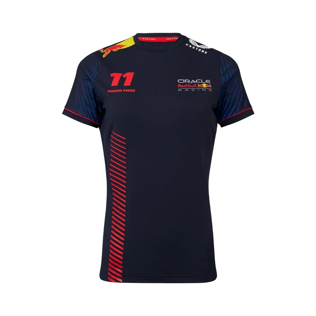 Playera Castore F1 RBR Checo Pérez para Mujer