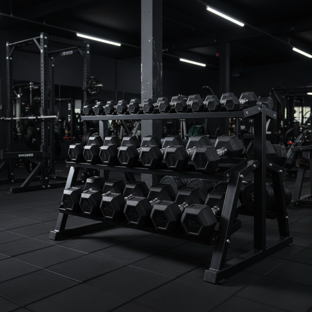 Par de Mancuernas Hexagonales Wod Pro 90 Lbs