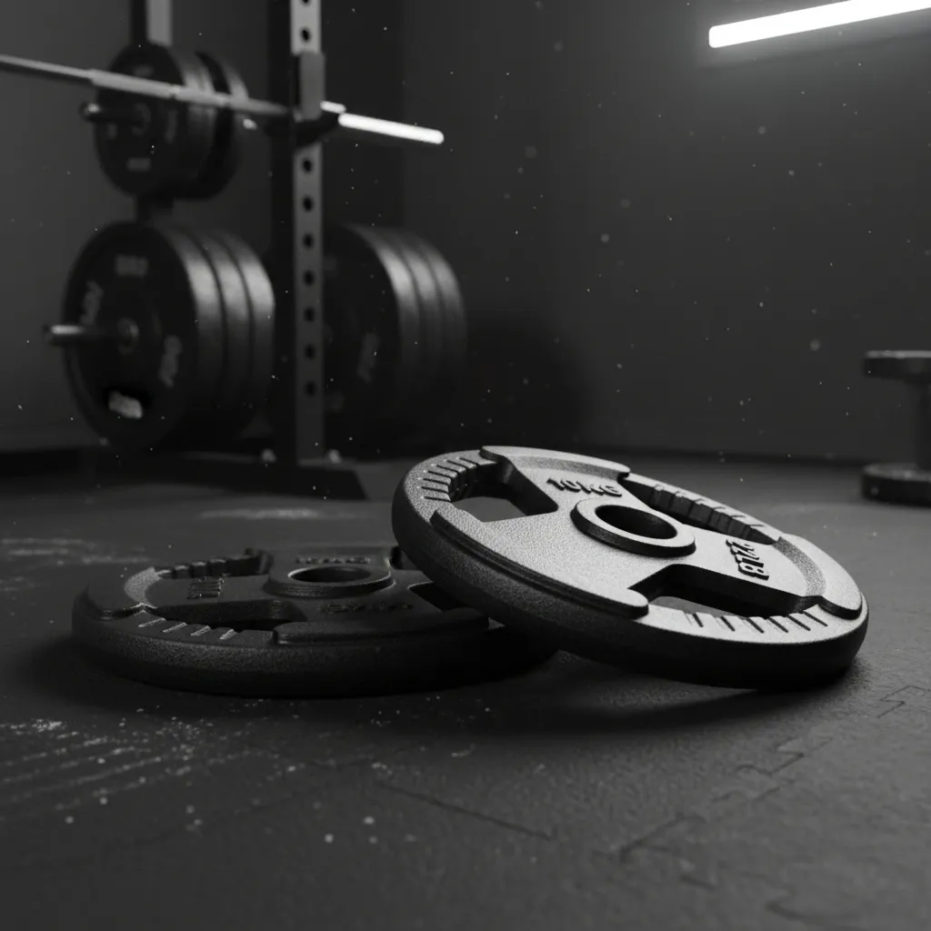 Par de Discos de Acero IronFit 10kg 2"