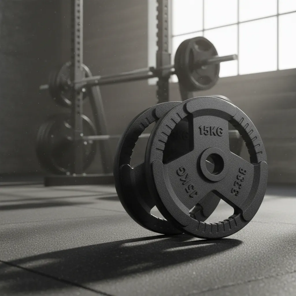 Par de Discos de Acero IronFit 15kg 2"