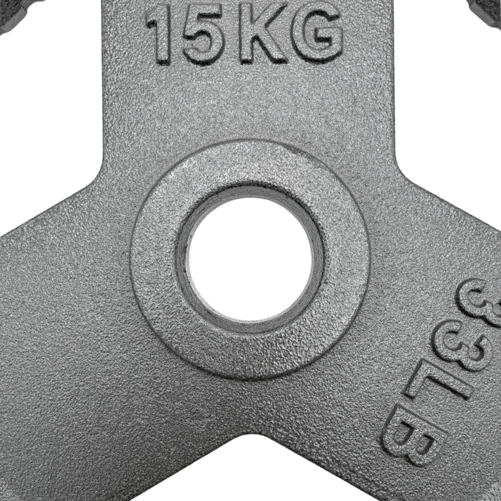 Par de Discos de Acero IronFit 15kg 2"