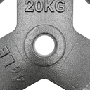 Par de Discos de Acero IronFit 20kg 2"